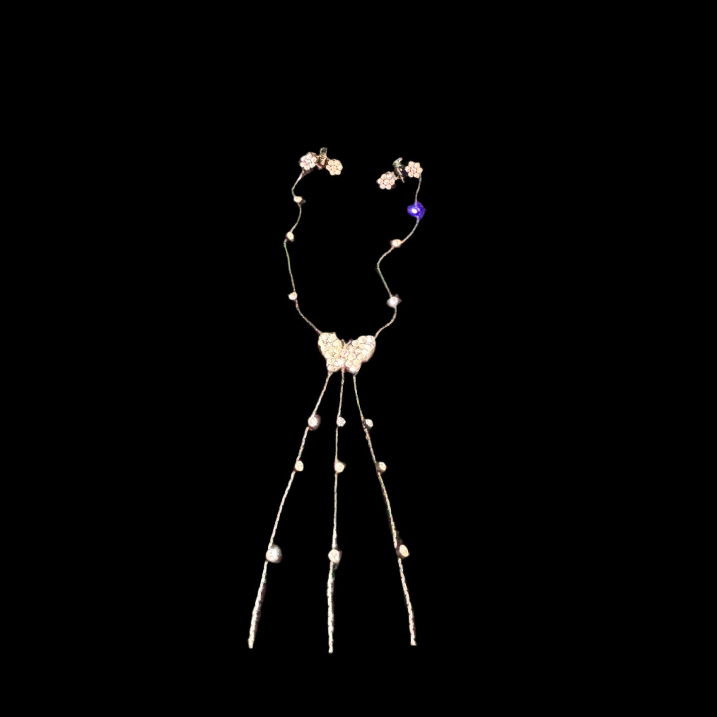 Hair Claws Butterfly Charm