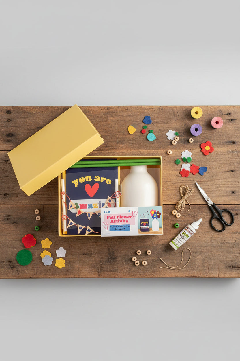 Craft Kit - Felt Flower Activity Set