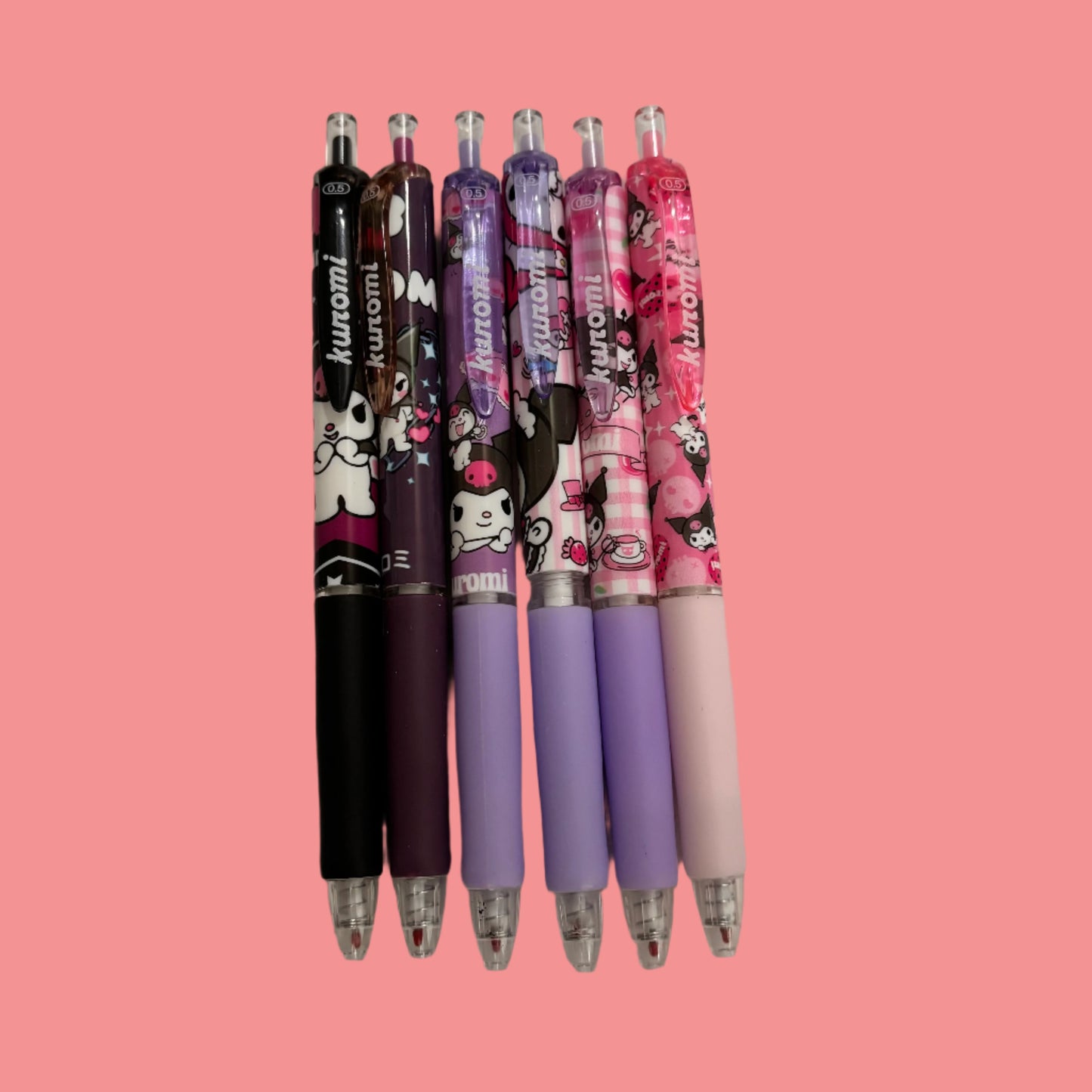 Pens - Set of 6 - Kumori 0-5mm