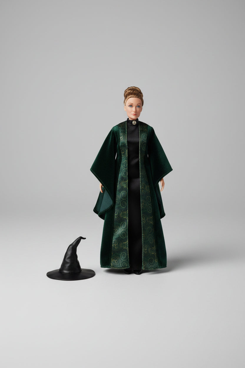 Action Figure - Hogwarts - by Mattel - Harry Potter - Professor Minerva McGonagall