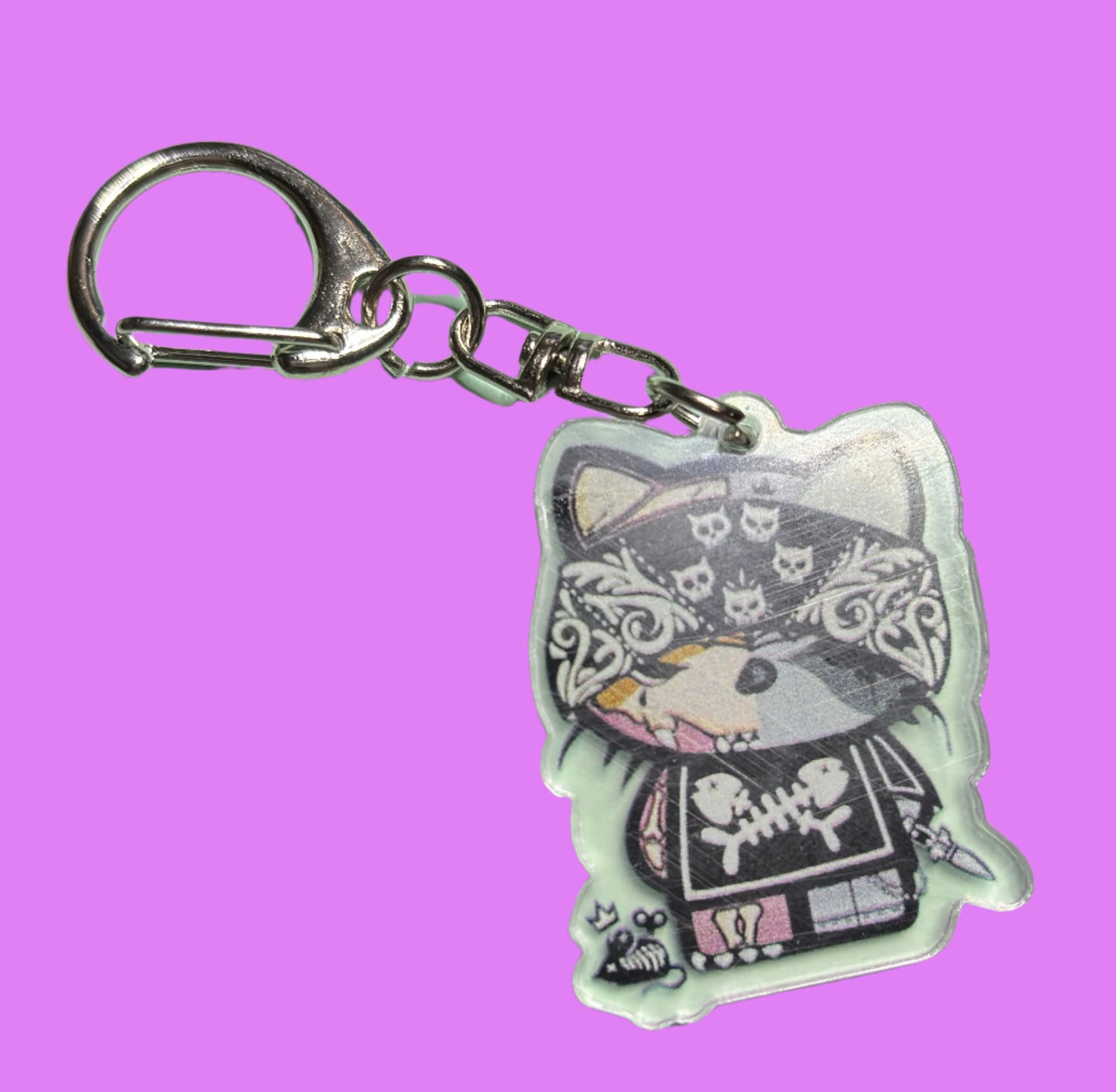 Keychain - Sanrio - Hello Kitty - Ganguro Style