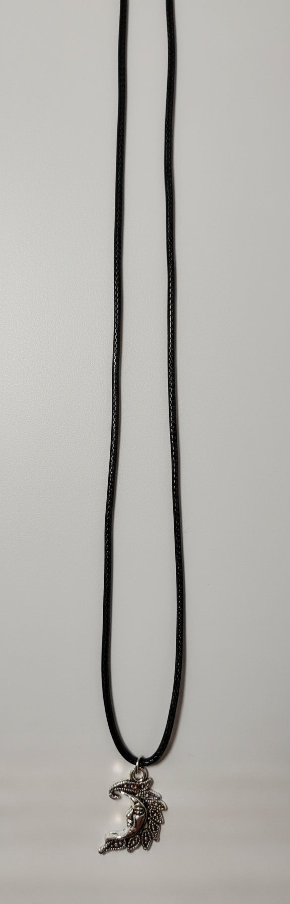 Moon Pendant Necklace - 15"-16"