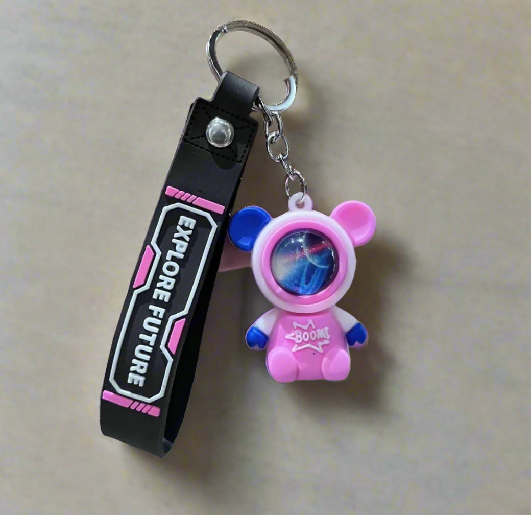 Keychain - Boom Bear Astronaut