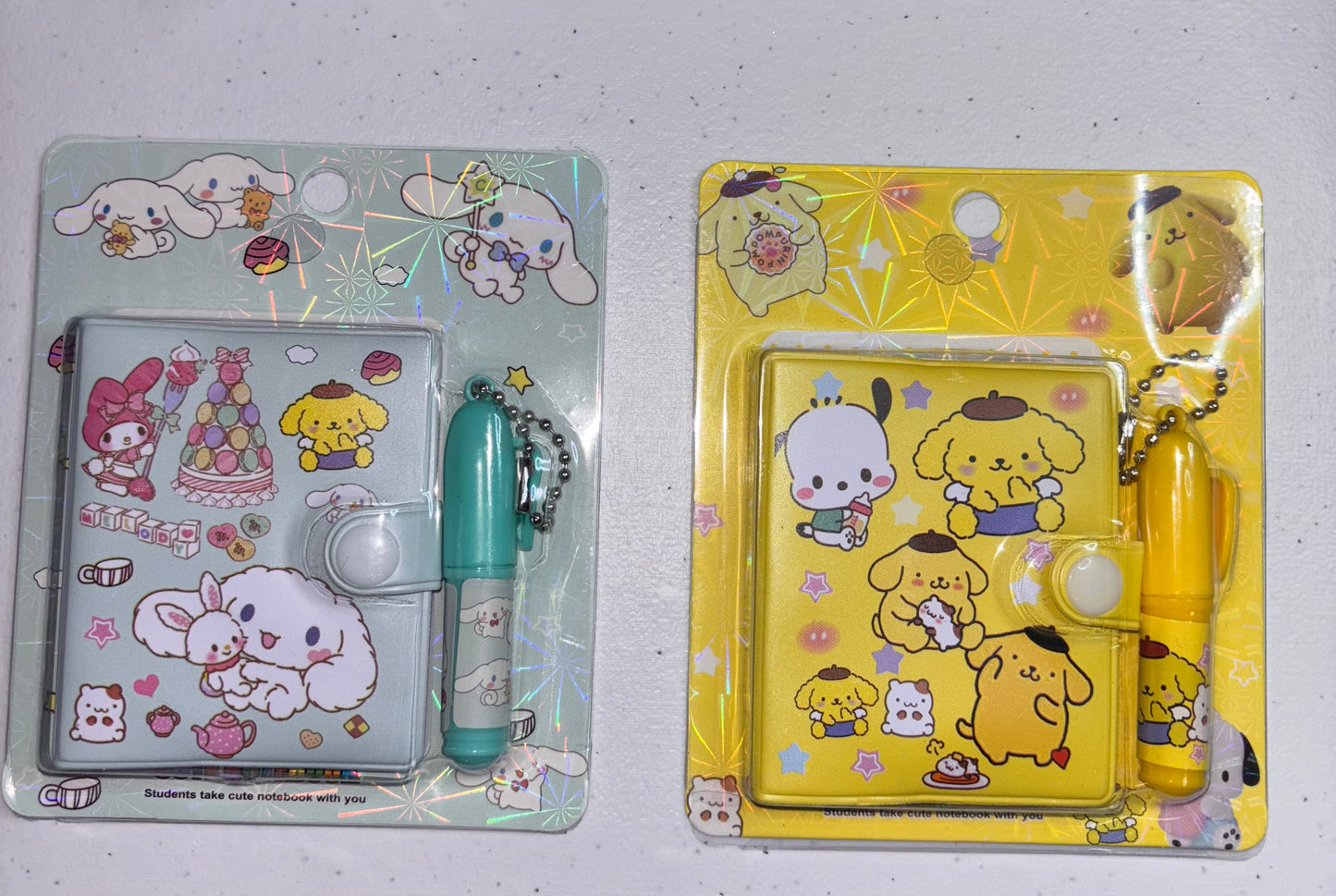 Mini Notebook Sets - Sanrio - Hello Kitty Friends