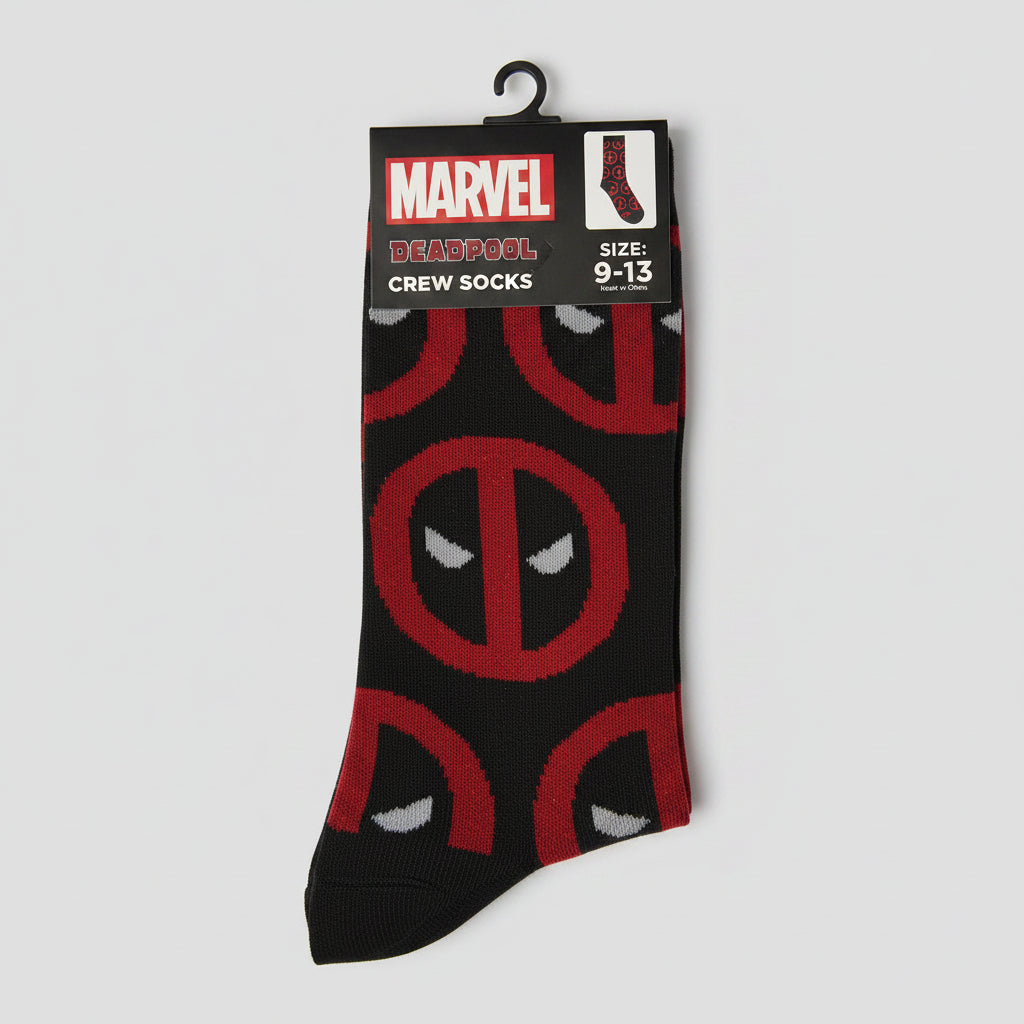 Socks - Marvel - Deadpool - Crew Length