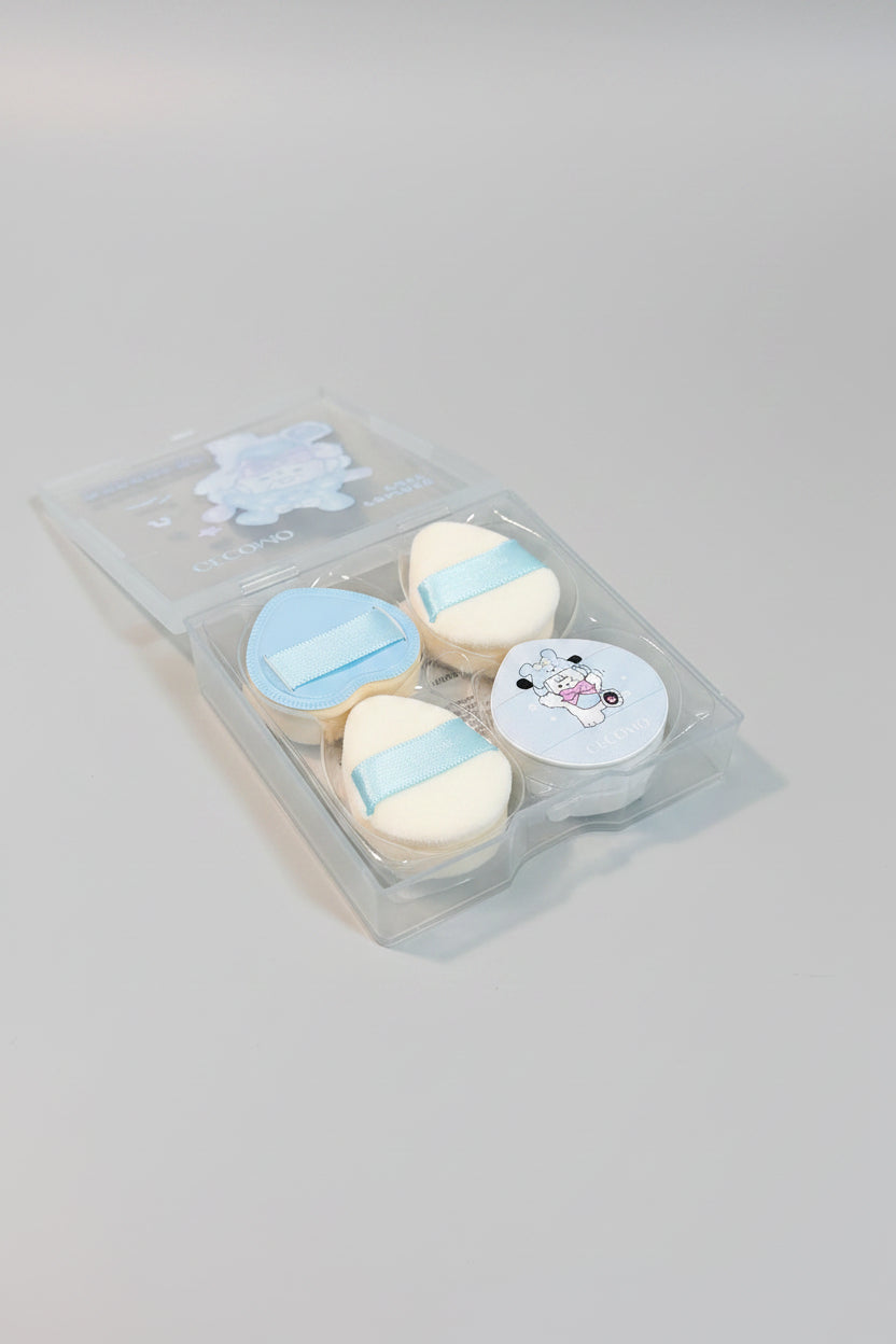 Makeup Sponges Set - Cute Powder Puff Set