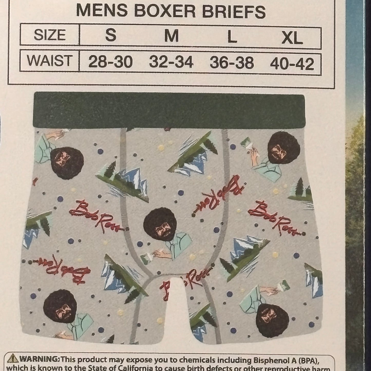 Boxer Brief - The Joy of Painting - Bob Ross