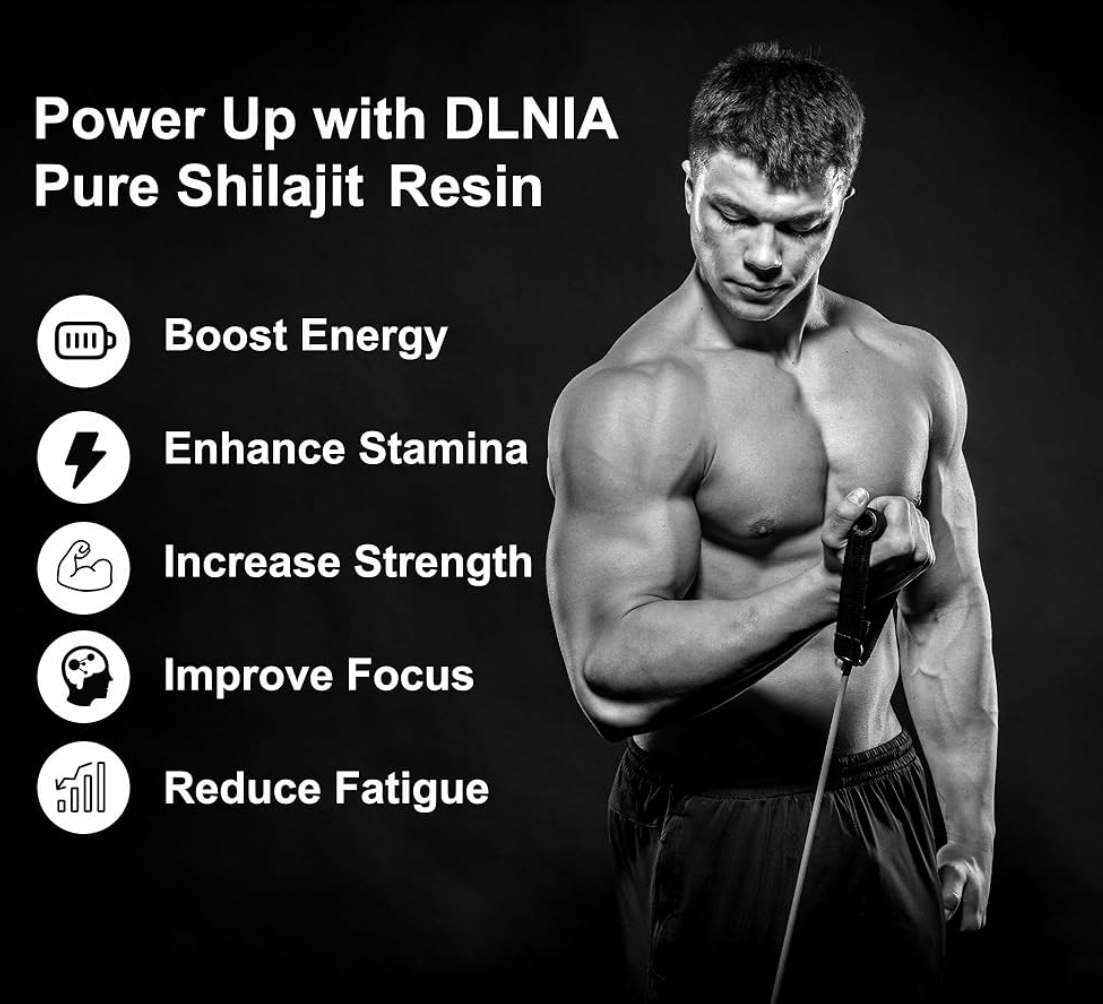 DLNIA - Pure Himalayan - Shilajit - Premium Resin Supplement