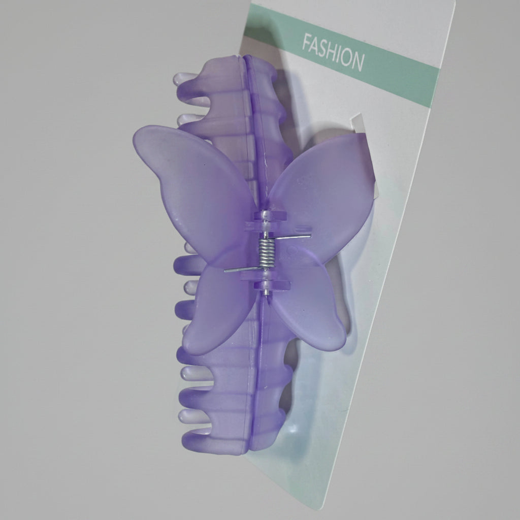 Hair Claw - Butterfly - Purple
