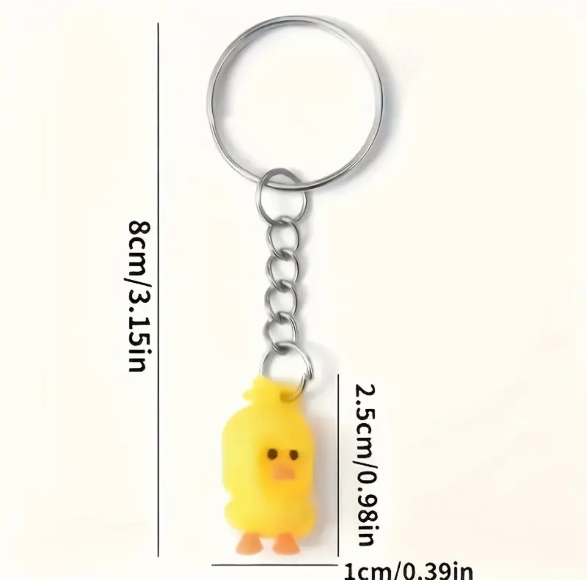 Cute Little Duck Key Chain