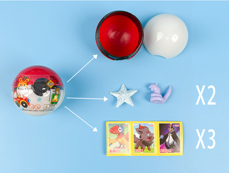 Mini Pokemon Gashapon Ball