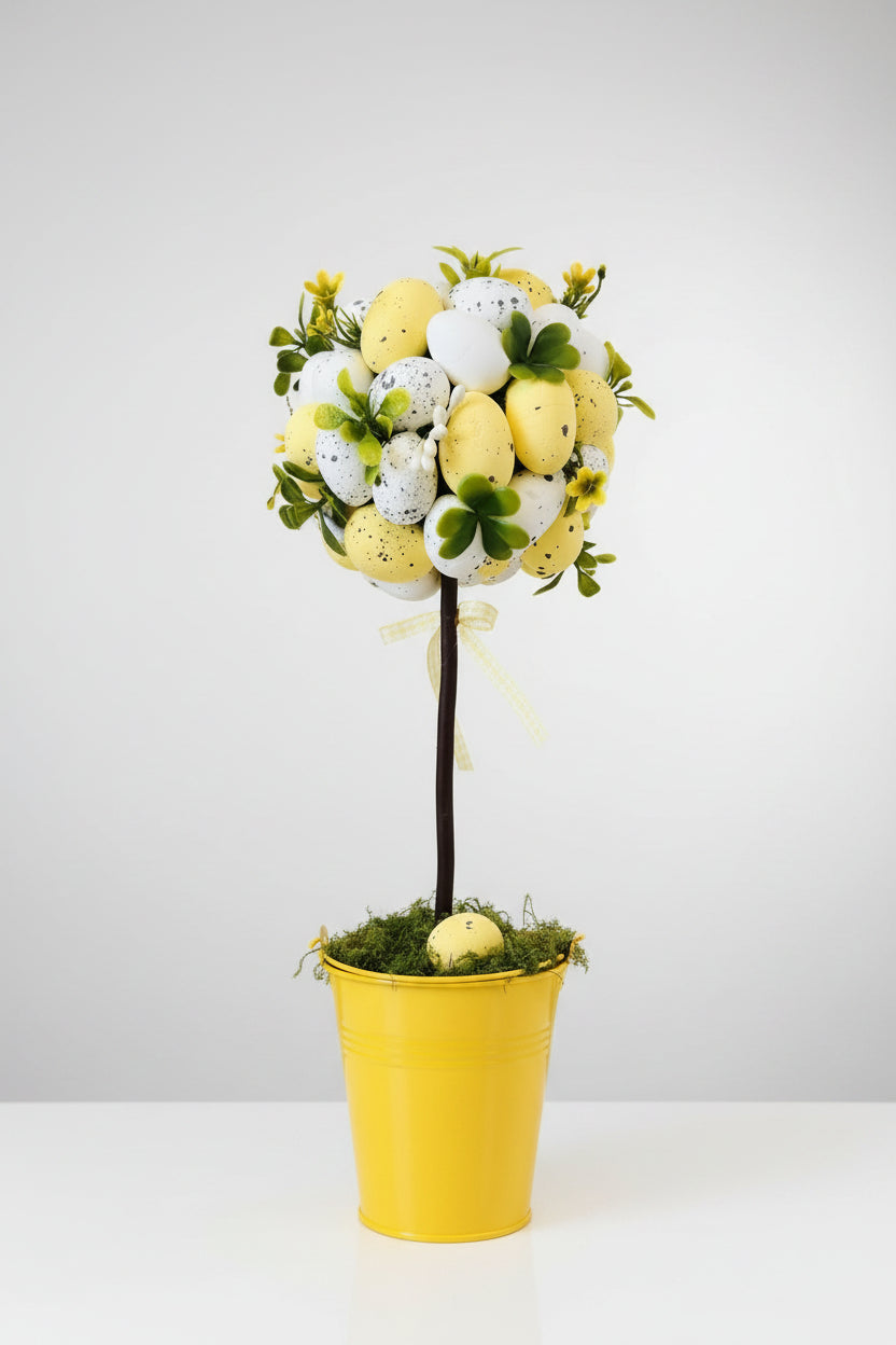 Easter Decor - Easter Egg Faux Topiaries - Choice of 3