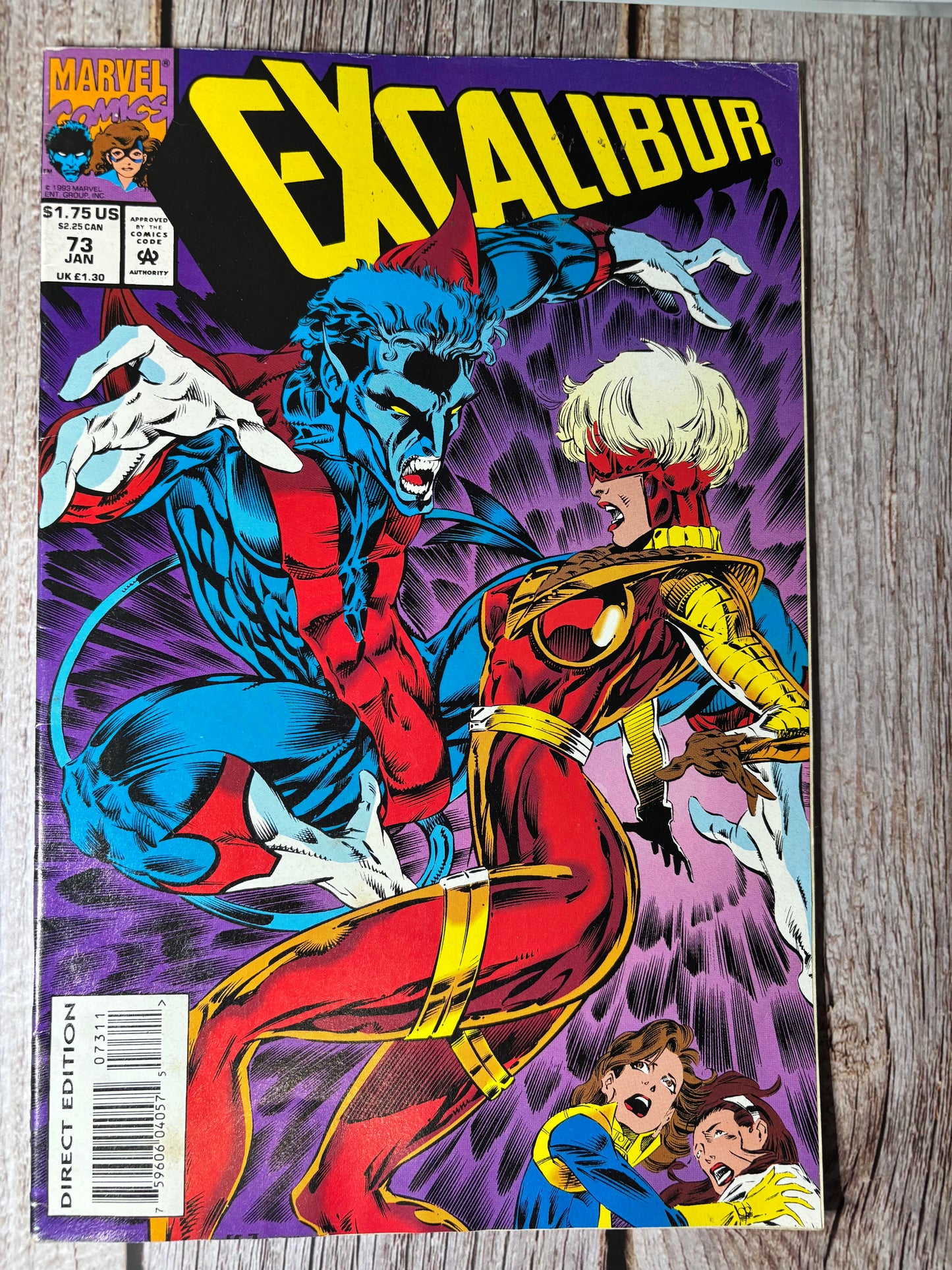 Comic Book - Marvel Excalibur #73