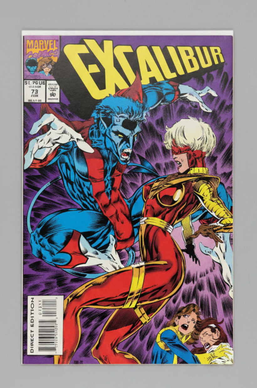 Comic Book - Marvel Excalibur #73 - Direct Edition