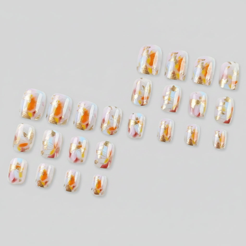 Press on Nails - Fall Foliage