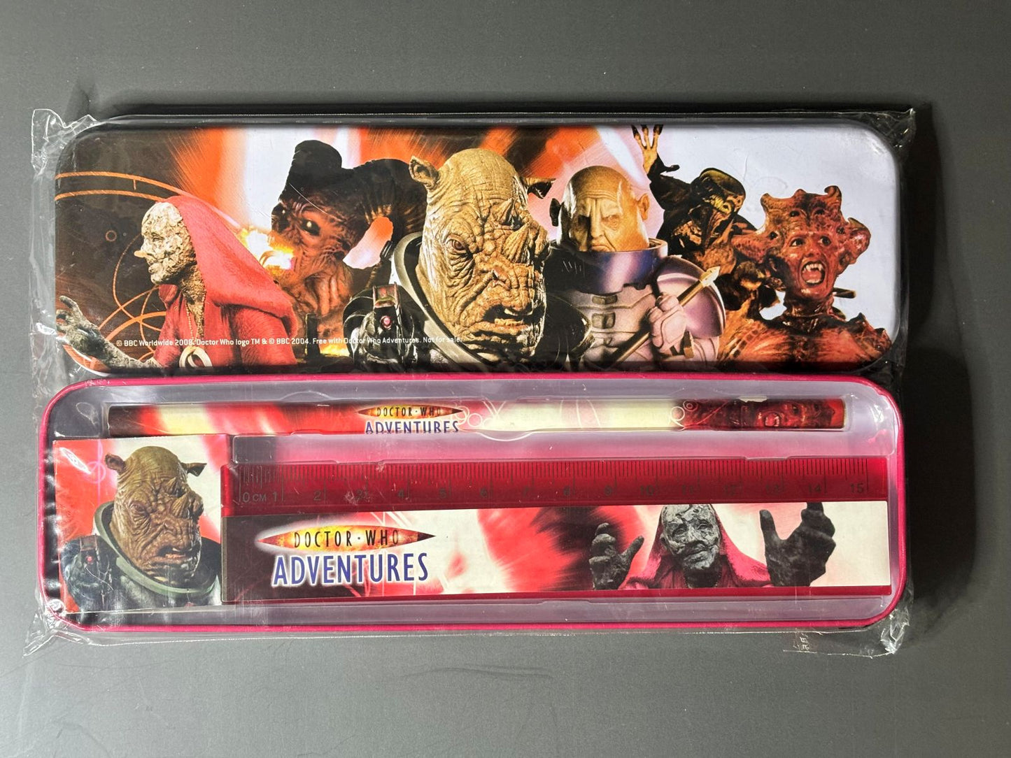 Doctor Who Adventures Metal Pencil Case