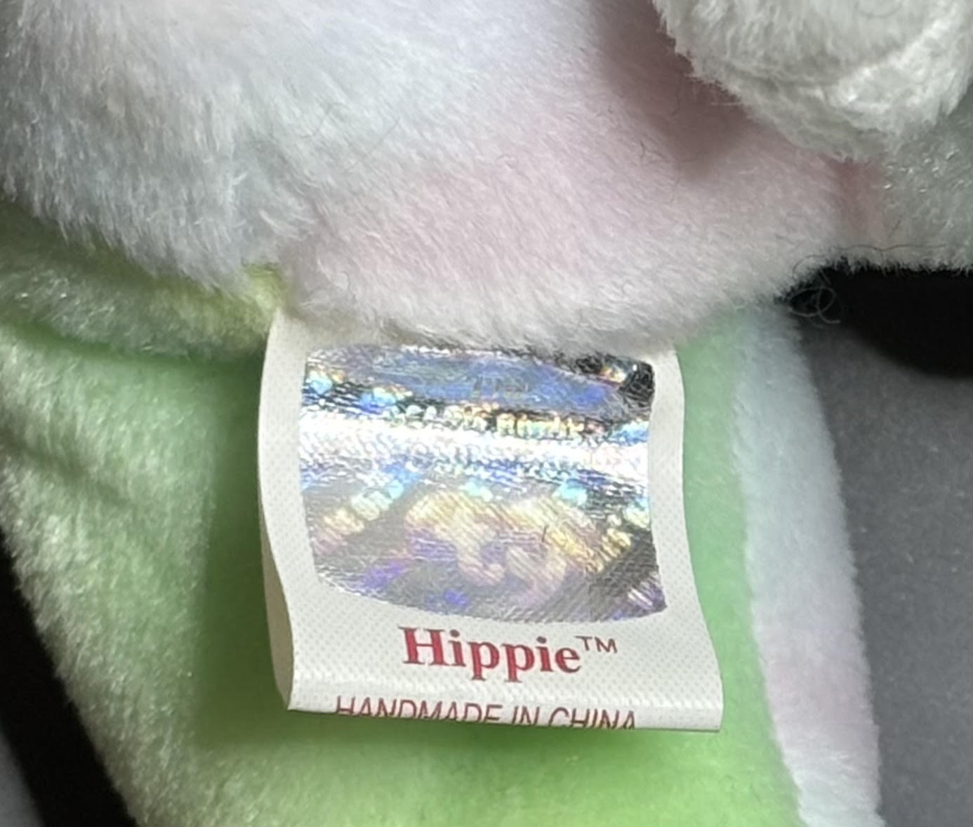 Ty 1997 Beanie Baby - Hippie Bunny