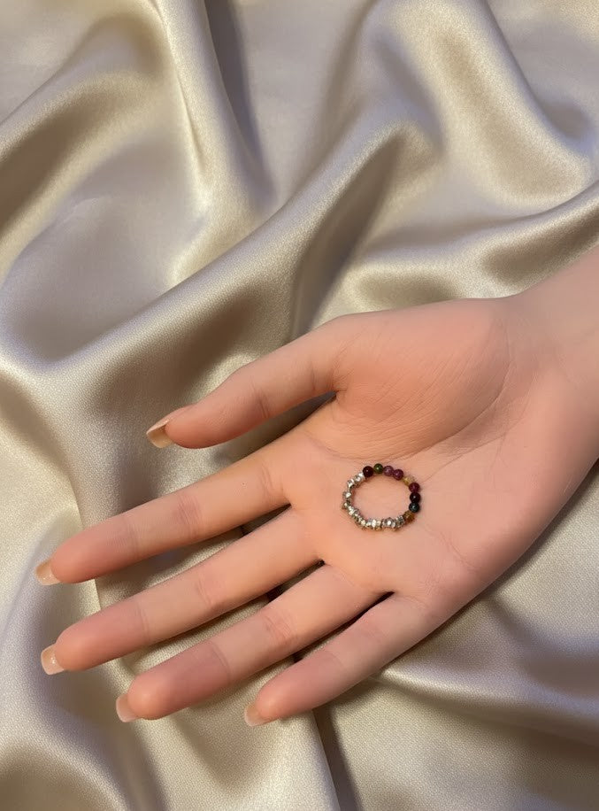 Handmade Seed Beaded Ring