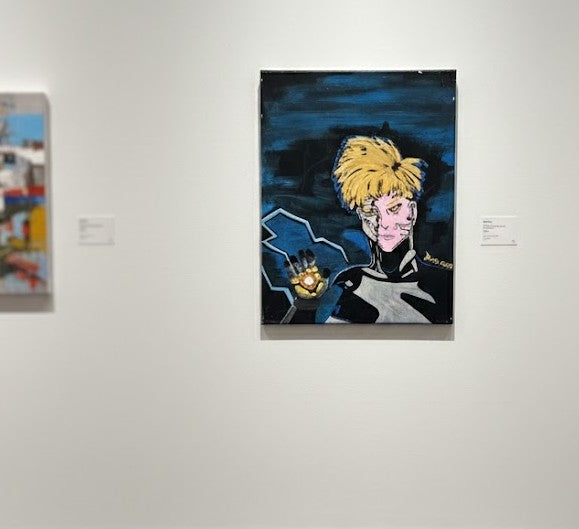 "The Yellow Haired Android" Painting - By Betty in 2020 - 16"x20"