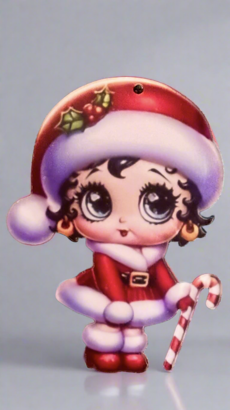 Betty Boop - Christmas Ornament - 2D Acrylic