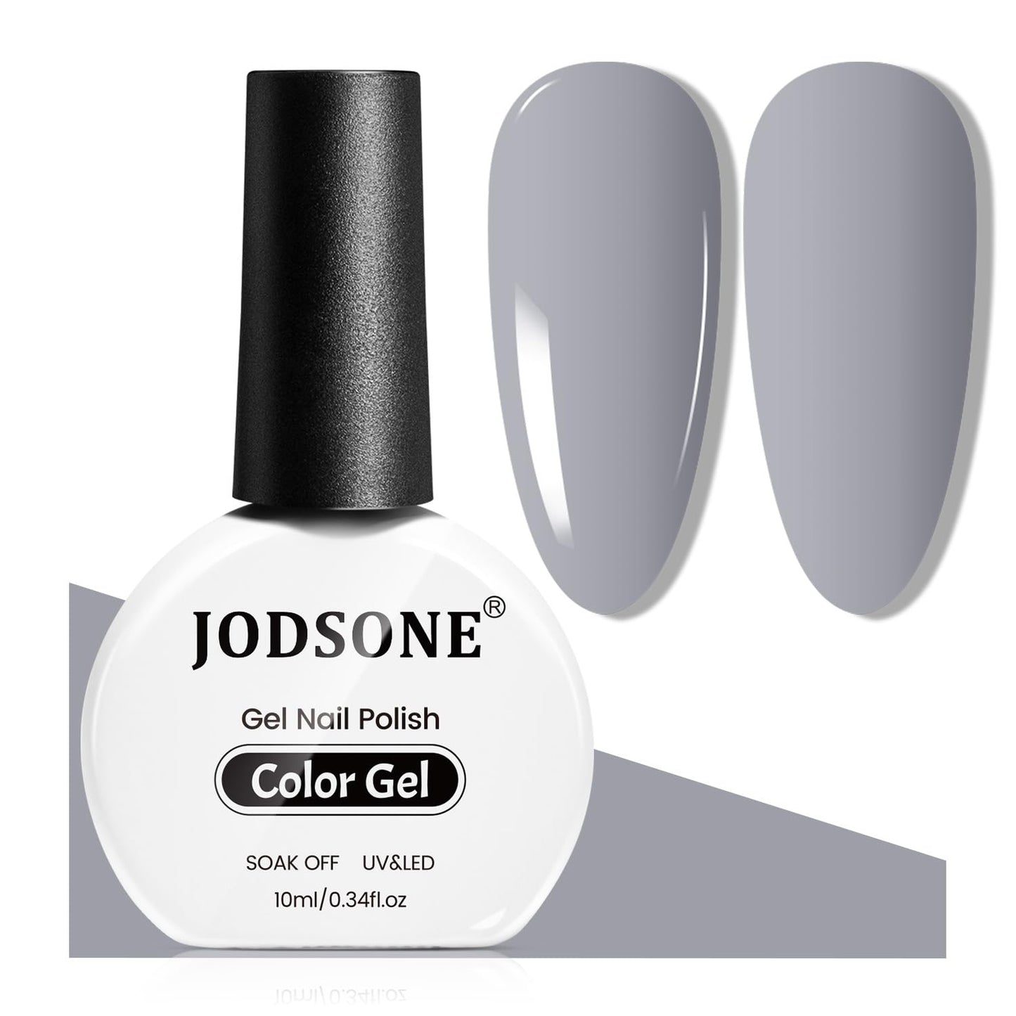Gel Nail Polish - Jodsone - Color B27 (Gray)
