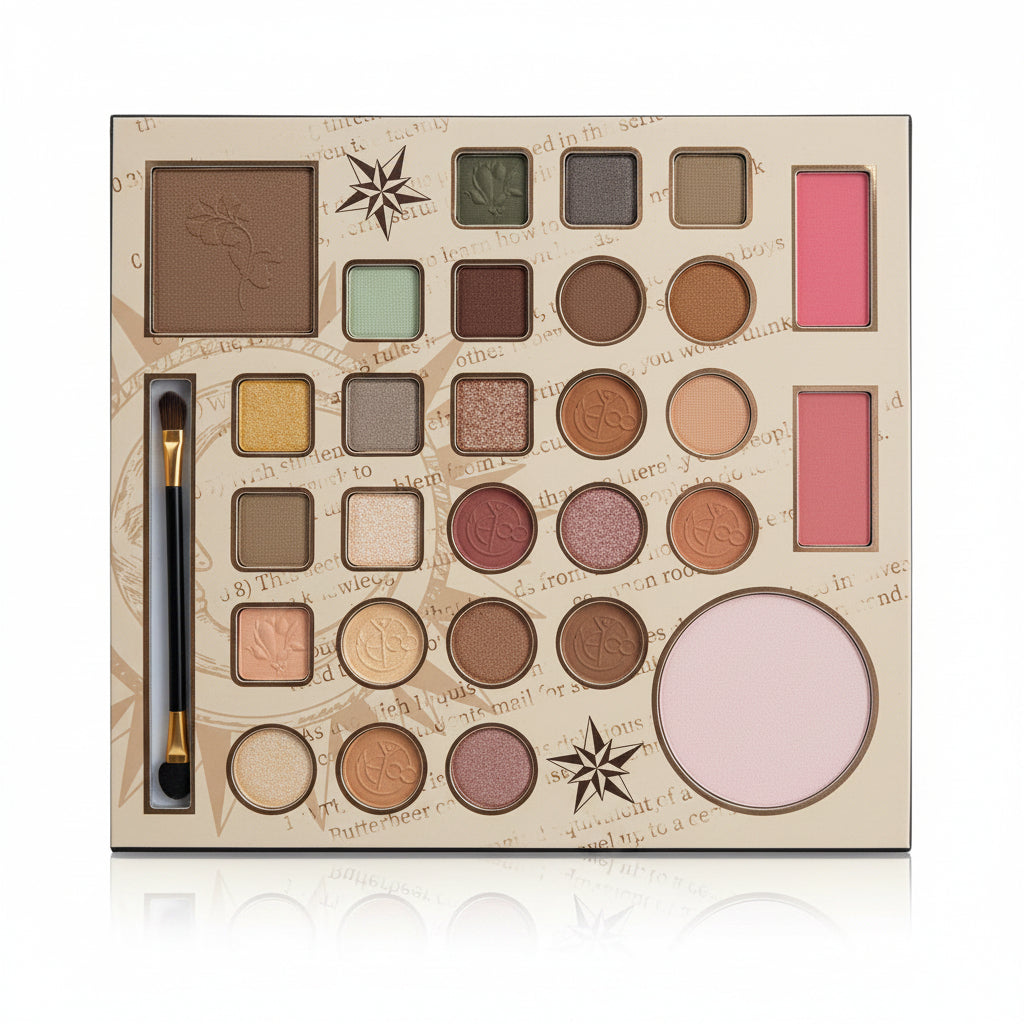 Eyeshadow - 28 Color Palette Set - Magical Hogwarts School Inspired