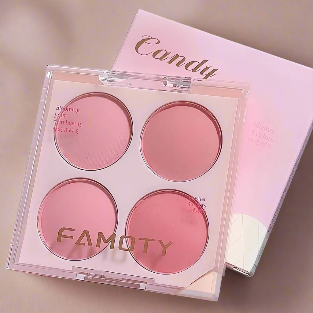 FAMOTY - 4 pack Blush - Bloomin Your Own Beauty