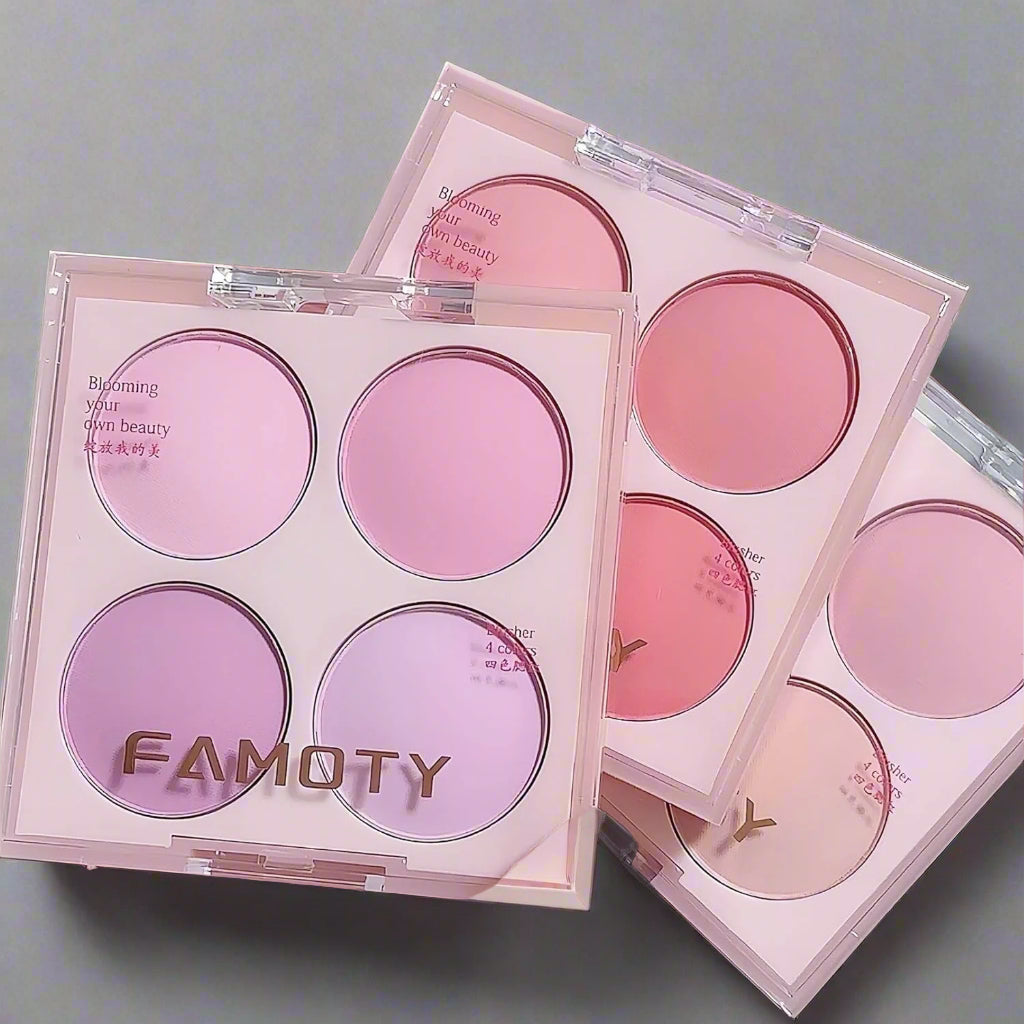 FAMOTY - 4 pack Blush - Bloomin Your Own Beauty