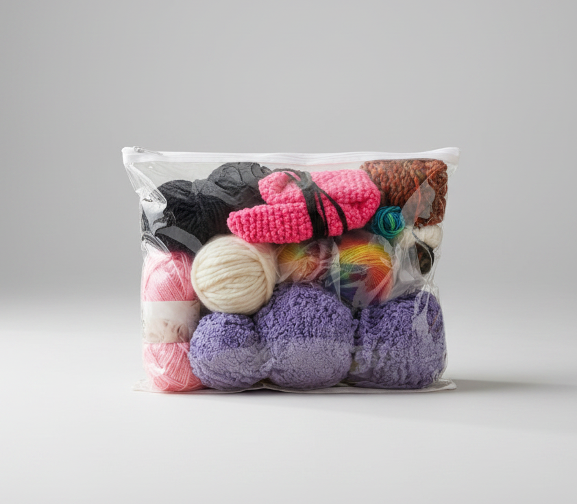 Mystery Bags of Yarn and Yarn Projects