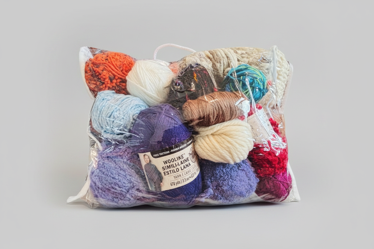 Mystery Bags of Yarn and Yarn Projects