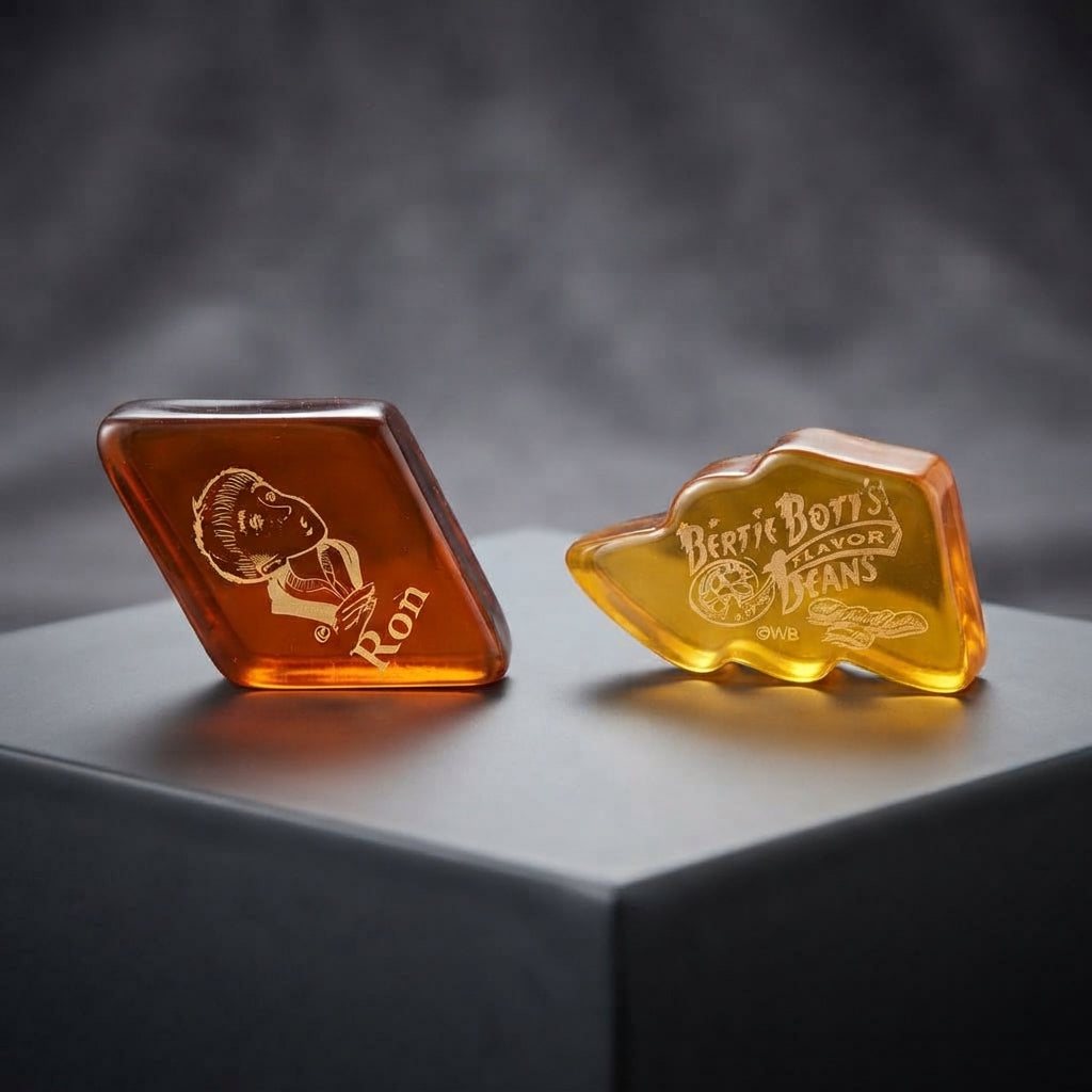 Collectibles - Harry Potter - The Collector Stones Series I - Ron Weasley & Bertie's Bott's Flavor Bean Stones