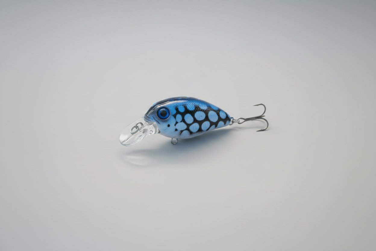 Fishing Lures - Hard Body Miniature Crankbait - Set of 6