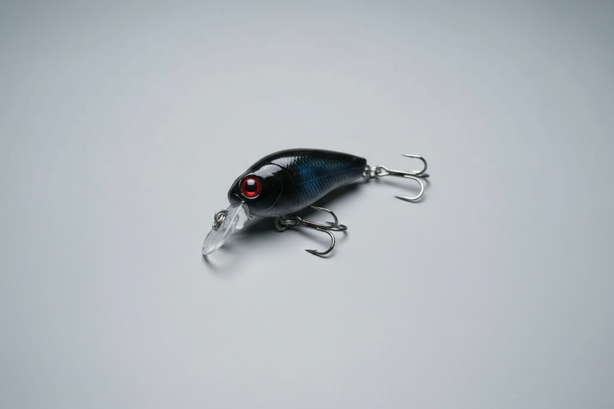 Fishing Lures - Hard Body Miniature Crankbait - Set of 6