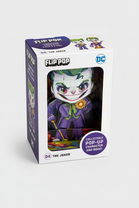 FLIP POP - The Joker - Pop Up Collectible Character and Book