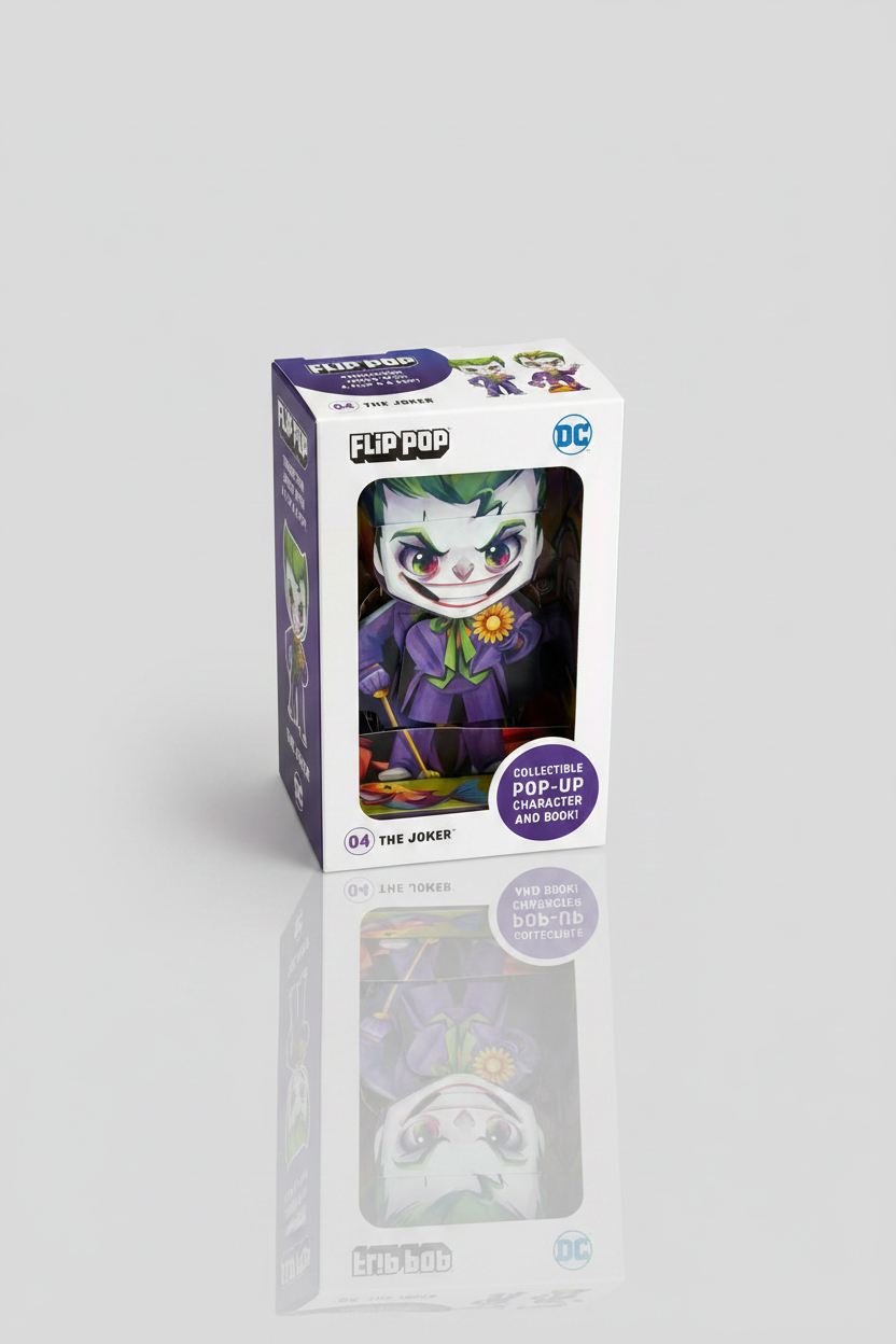 FLIP POP - The Joker - Pop Up Collectible Character and Book