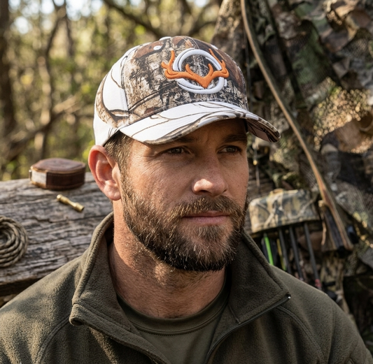 Baseball Cap - Camouflage Deer Antlers