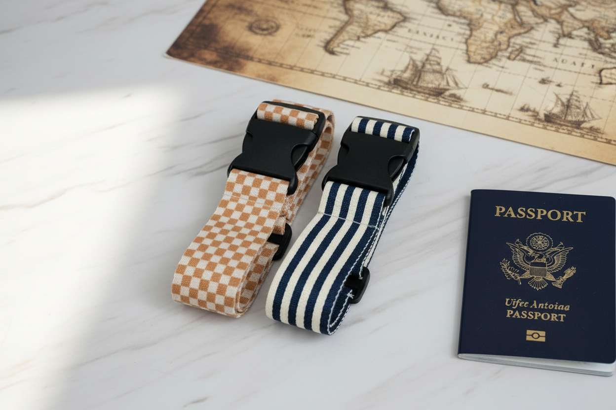 Luggage Straps - Bullseye's Playground - Set of Two