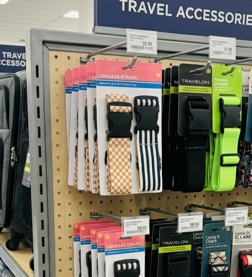 Luggage Straps - Bullseye's Playground - Set of Two