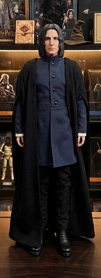 Action Figure - Hogwarts - by Mattel -  Harry Potter -  Severus Snape