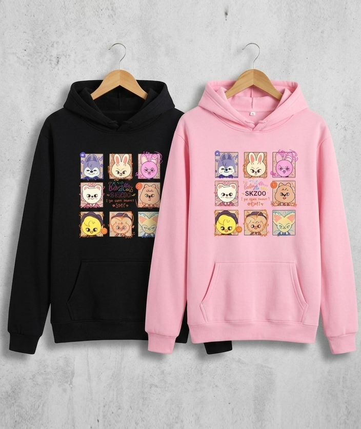 Hoodie - Pullover - SKZOO Character Stray Kids - Kid's Size