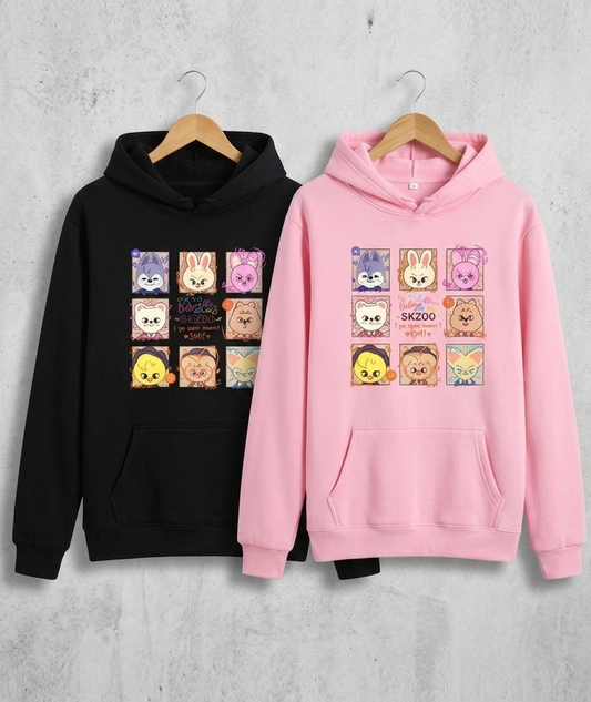 Hoodie - Pullover - SKZOO Character Stray Kids - Kid's Size