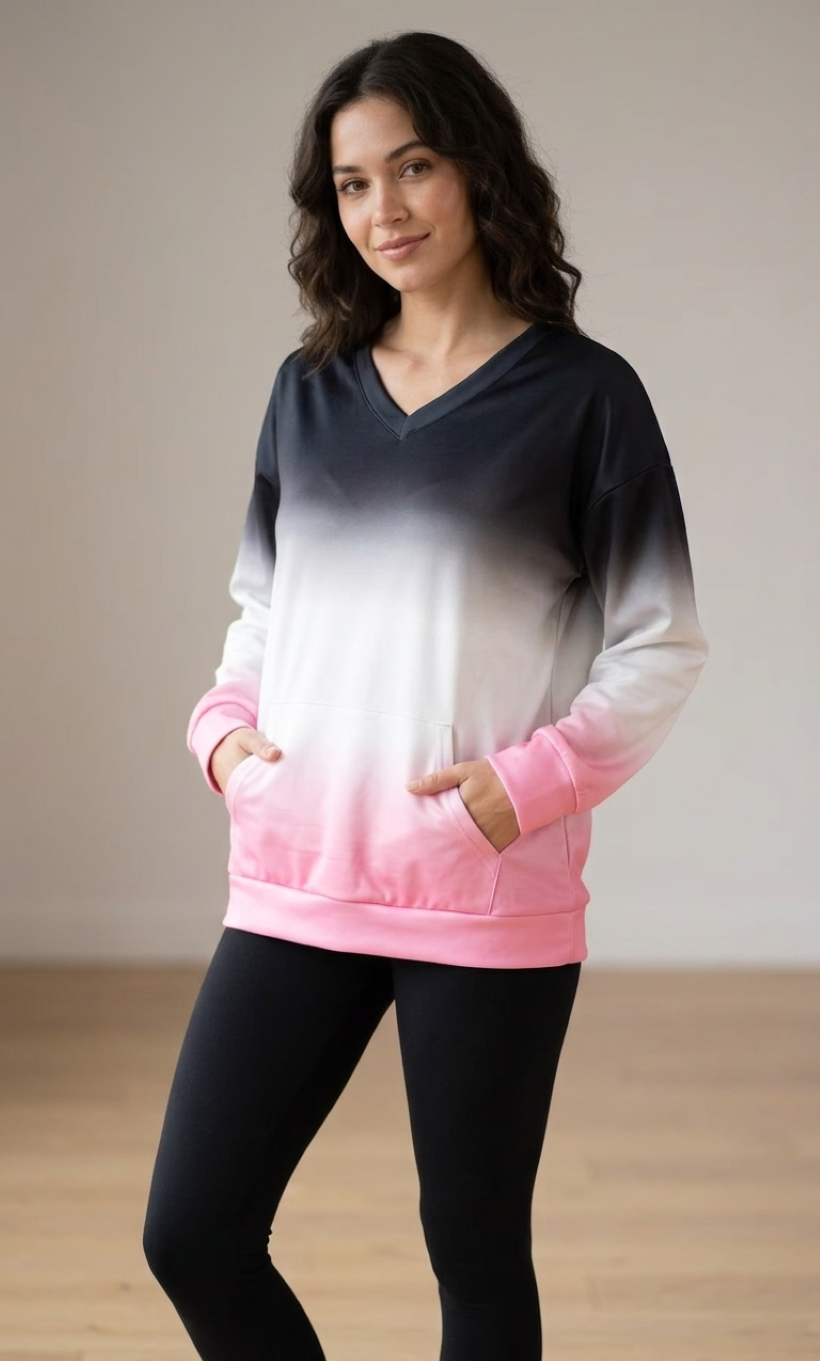 Ombre Sweatshirt - Ladies XL
