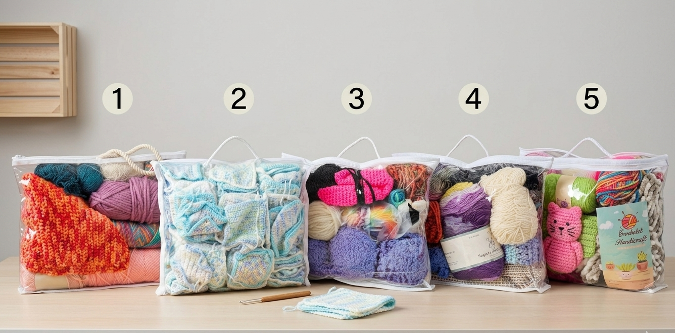 Mystery Bags of Yarn and Yarn Projects
