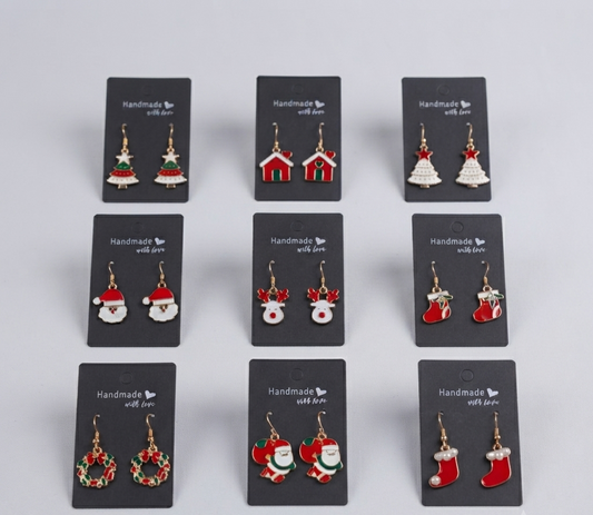 Earrings - Christmas Themed - ::::FREEBIE:::: - Buy 2, Get 1 FREE (Style 2)