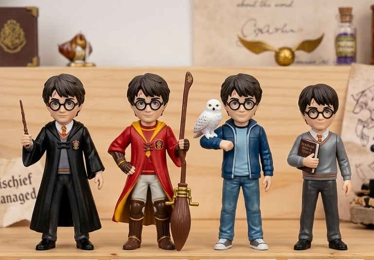 Action Figure - Jada Toys - Harry Potter - Die Cast Metal - Wizarding World