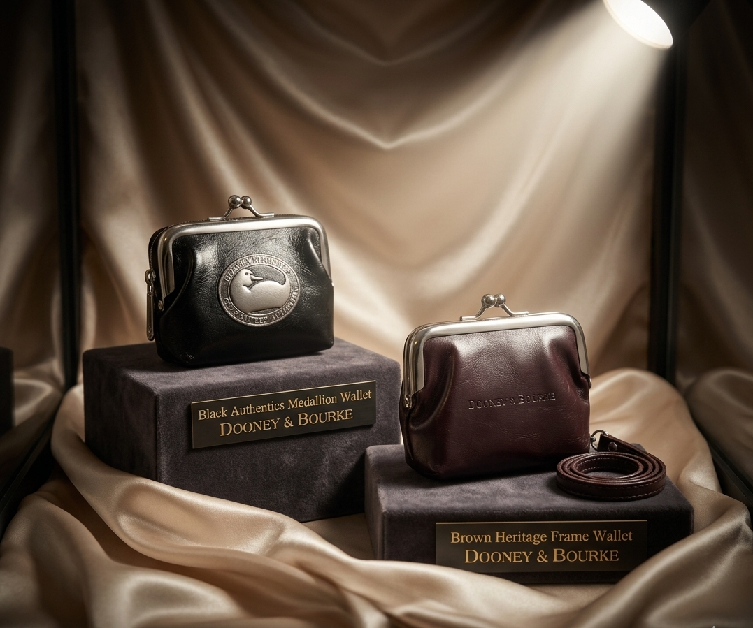 Purse Wallet - Dooney & Bourke - Brown or Black Leather