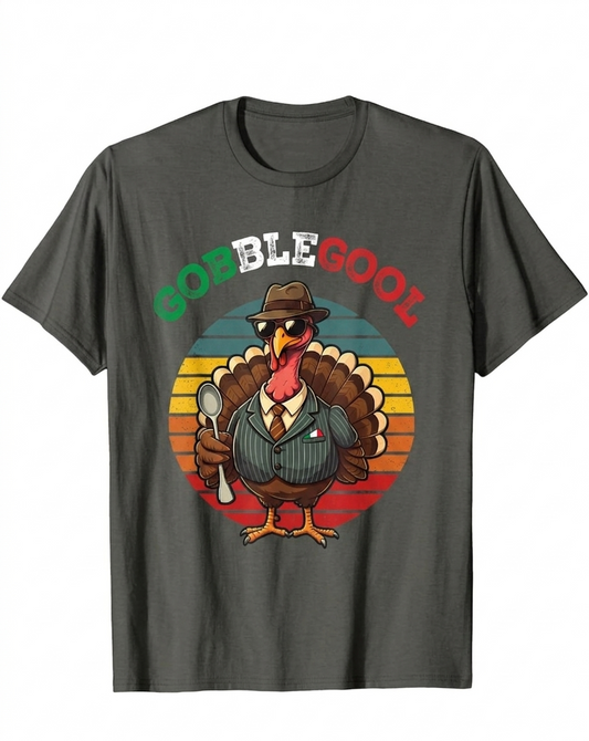 T-Shirt - "GobbleGool" Thanksgiving - Size Large