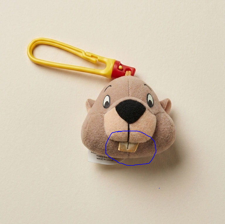 Keychain - Vintage - 1999 - Gopher