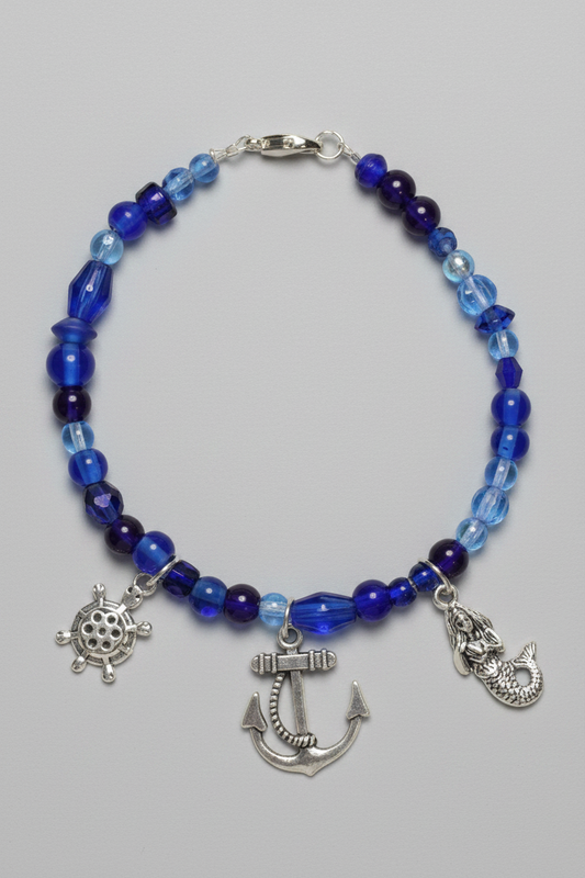 Bracelet - Handmade - 9" - Deep Sea Dreams