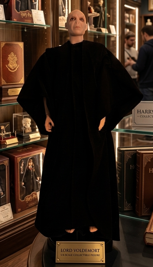 Action Figure - Hogwarts - by Mattel -  Harry Potter - Lord Voldemort